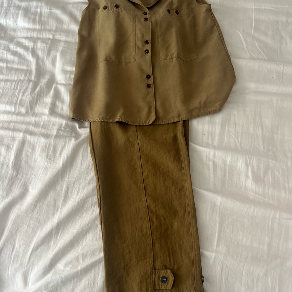 Zara Olive Green Pantsuit 🔥🔥🔥
